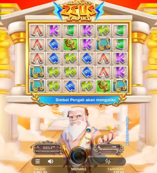 Mengenal Game Slot Almighty Zeus Empire dari Microgaming